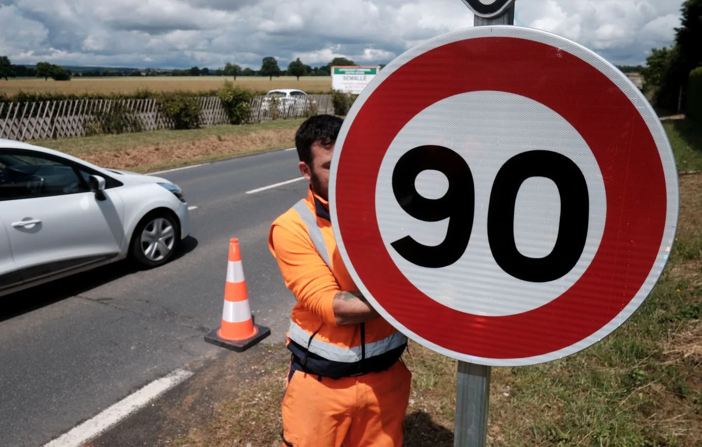 90 km heure