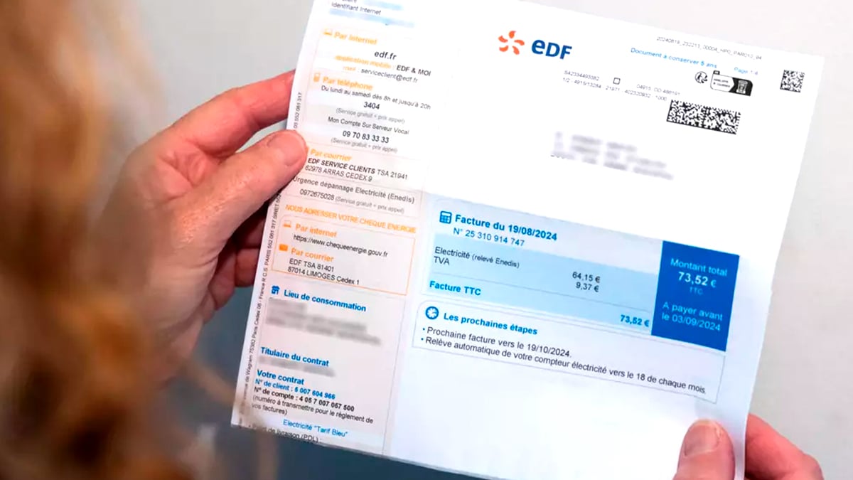 facture d’électricité