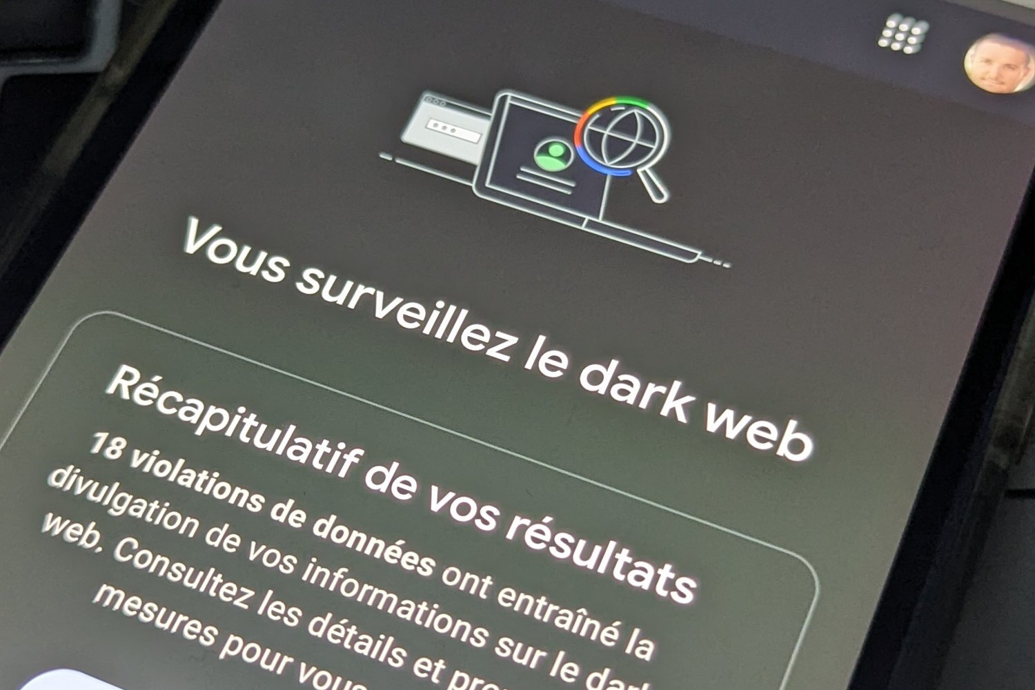 vos données personnelles sont peut être sur le dark web