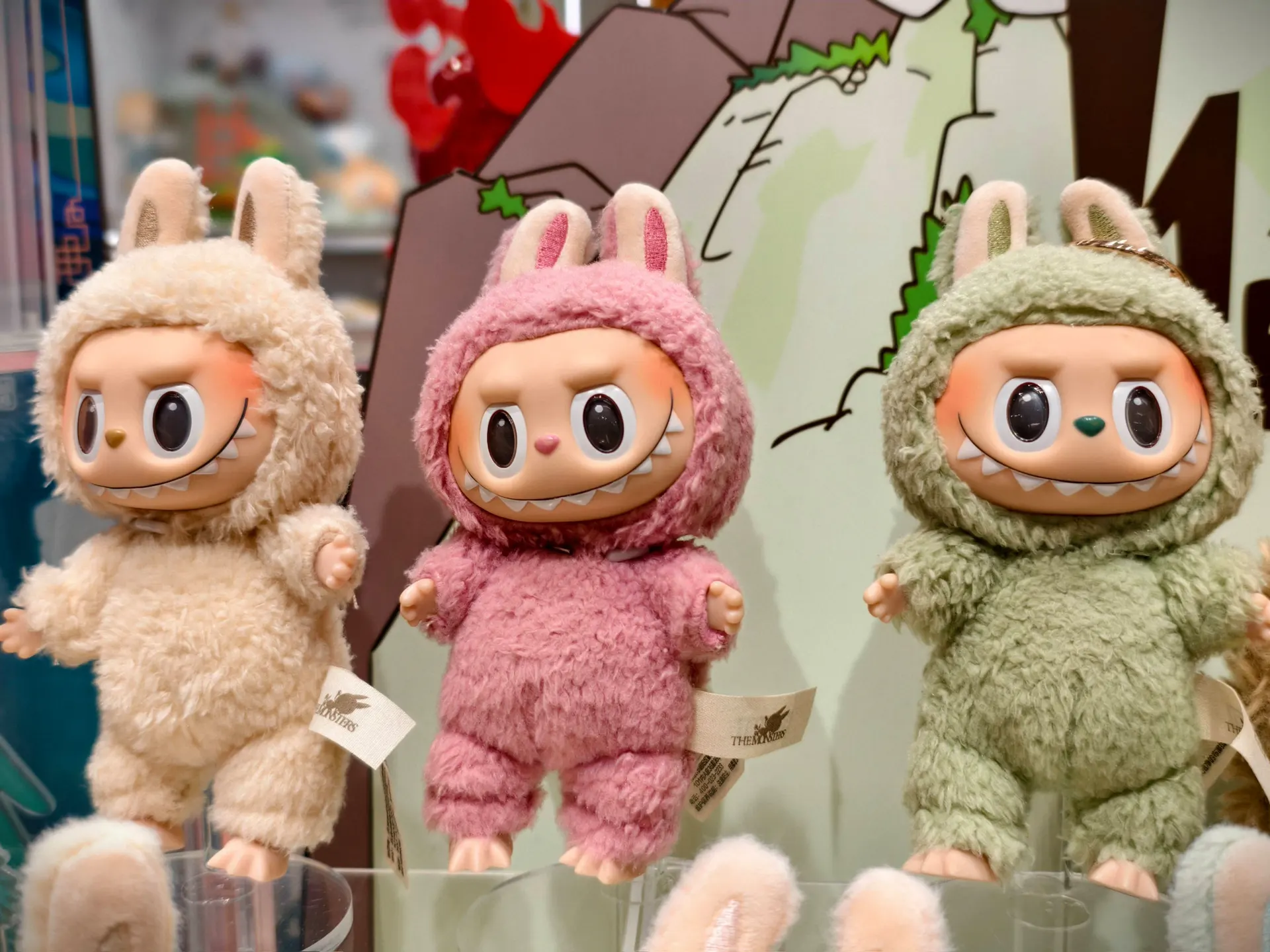 figurines labubu
