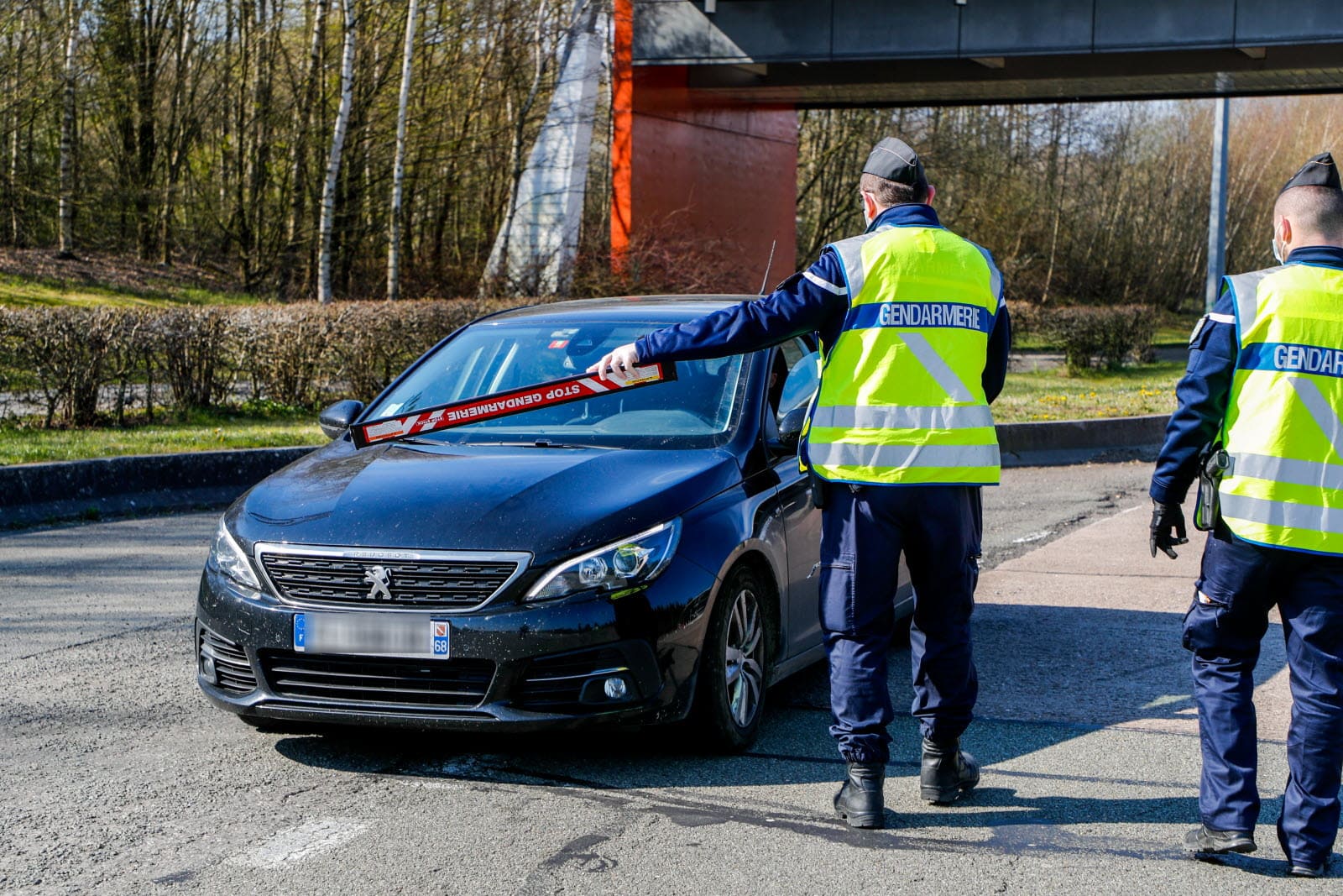 gendarmerie au péage