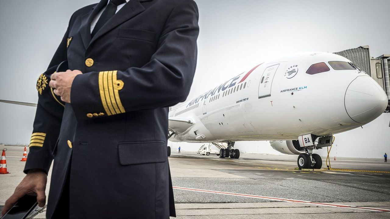 livraison du 1er avion de ligne boeing 787 a la compagnie aerienne air france
