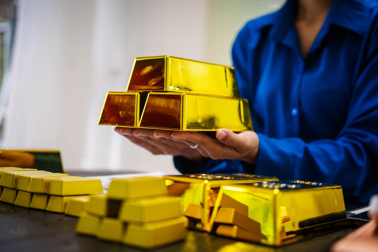 reserves d'or française