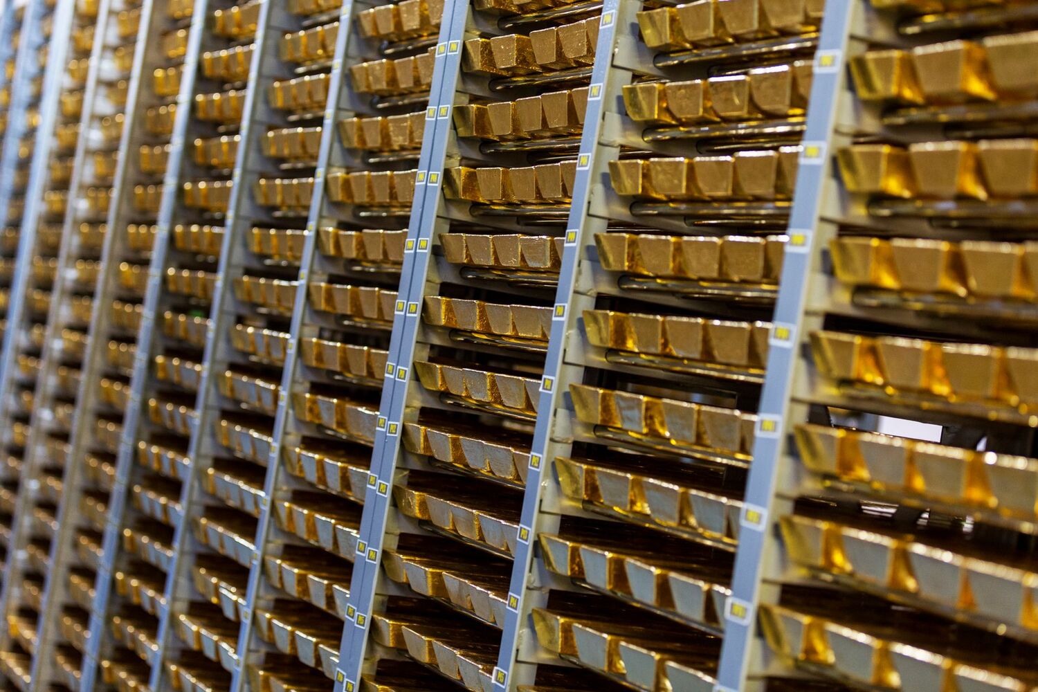 réserves d'or par pays