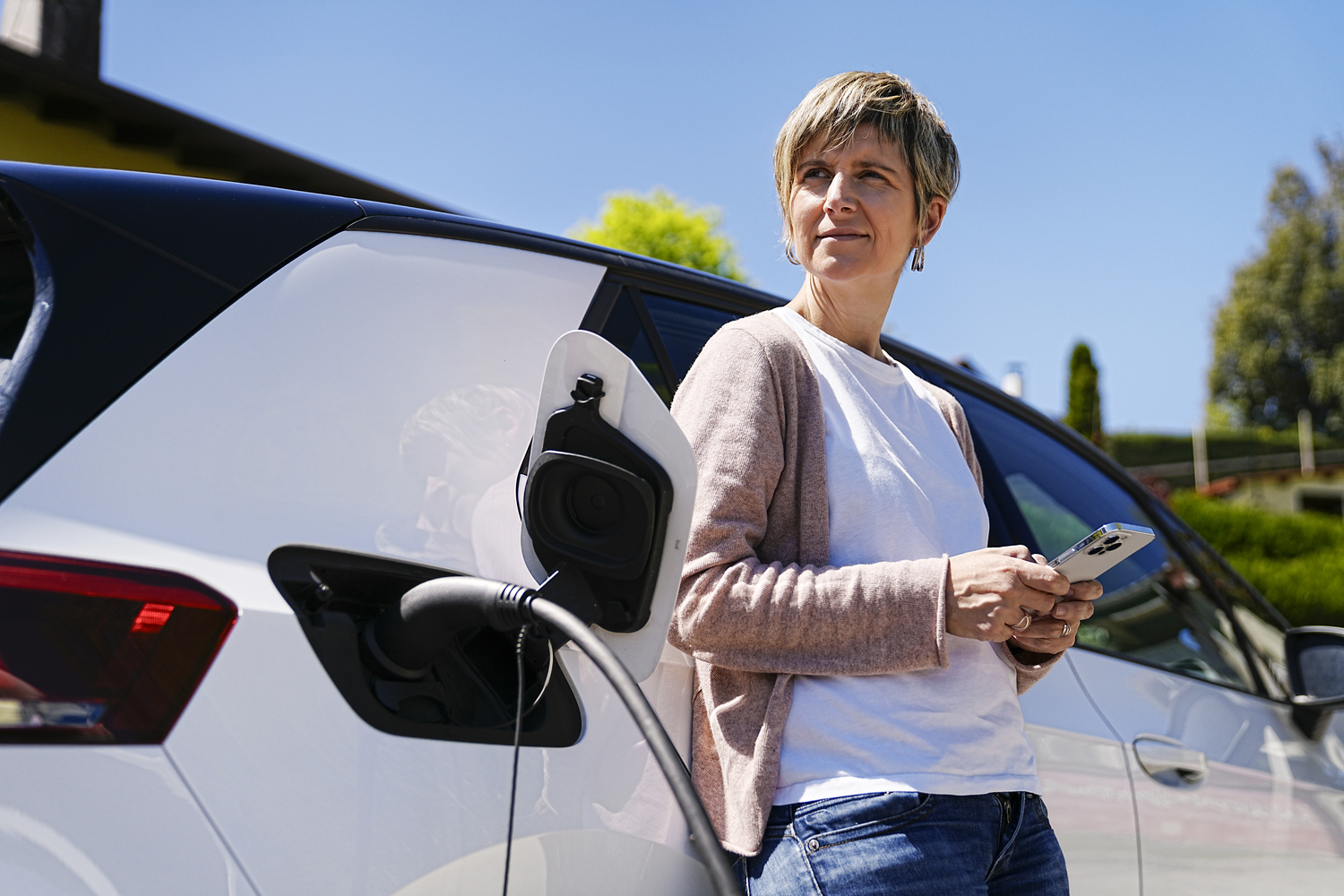brancher voiture électrique
